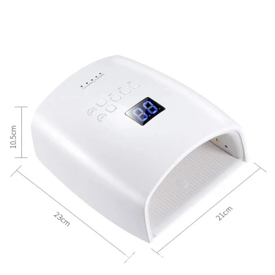 Nail Art Rechargeable Lamp 7800mAh Rechargeable Battery 48W Nail Dryer Nail Art UV LED Nail Art Professional Nail Polish Curing Gel LED Nail Art Lamp