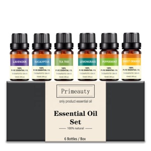 natural defuser fragrance frankincense jasmine lemongrass young living lemon peppermint private label 10ml essential oils set