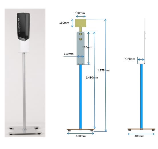 New Automatic Touchless Dispenser For Soap &amp; Hand sanitizer