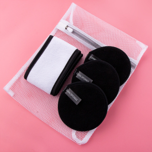 New Design Rpet Washable Reusable Organic Microfiber Makeup Remover Pad