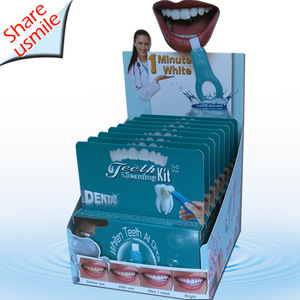 New invention home 2019 patent non peroxide smile strips teeth whitening