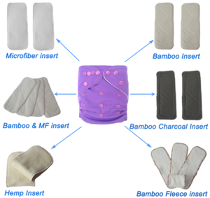 Newborn Aio Cloth Diaper /bamboo charcoal nappy