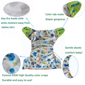 Newborn Aio Cloth Diaper /bamboo charcoal nappy