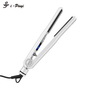 Newest Japan LCD nano fibers cloth hair straightener