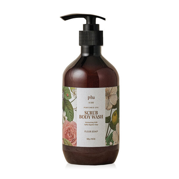 (PLU) Perfumed SPA Scrub Body Wash Fleur Soap 500g