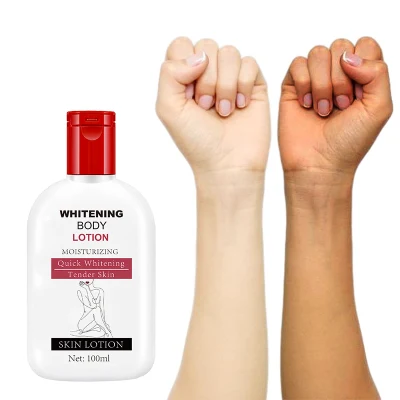 Private Label Beauty Lightening Nourishing Whitening Body Lotion for Black Skin
