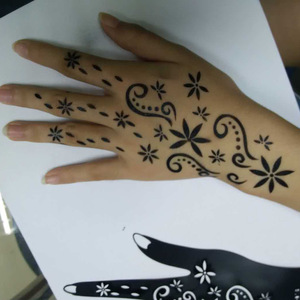removable henna tattoo sticker tattoo sticker stencil