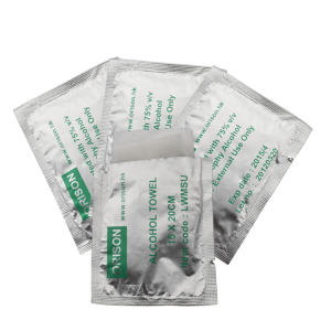 Single Pack Wet Tissue Wet Alcohol Towel Wet Wipes Packaging Materials