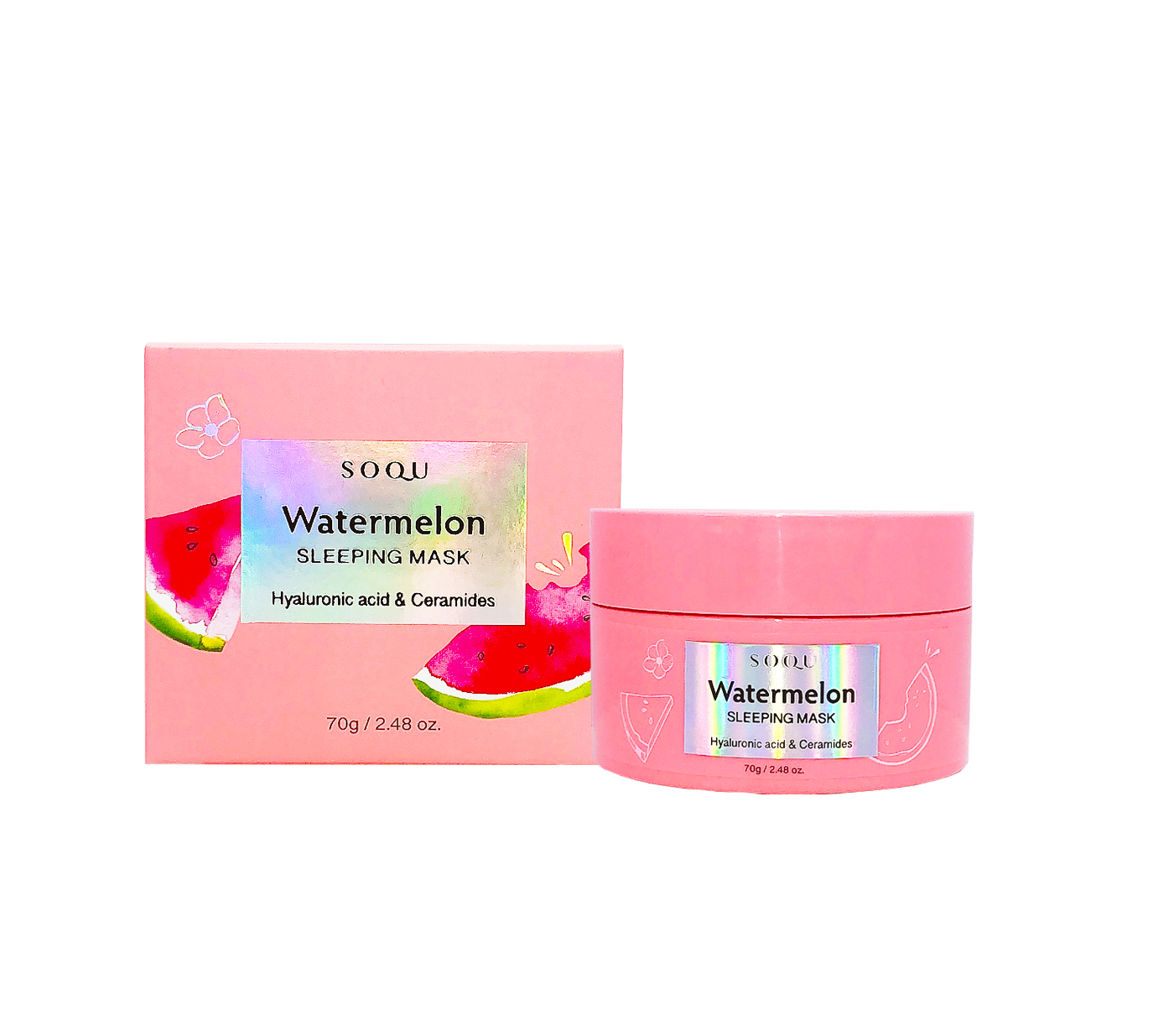 (Sleeping mask, Skin care)SOQU WATERMELON SLEEPING MASK