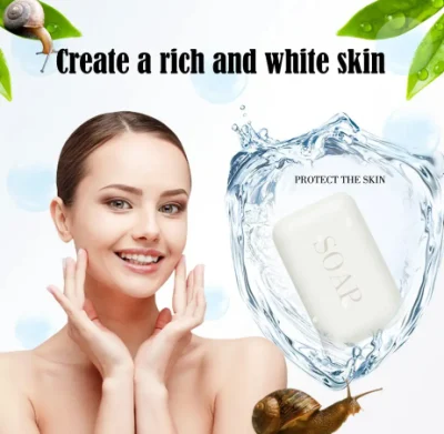 Snail Collagen Essence Handmade Soap Skin Moisturizing and Fading Fine Lines Refreshing Oil Control Whitening Soap