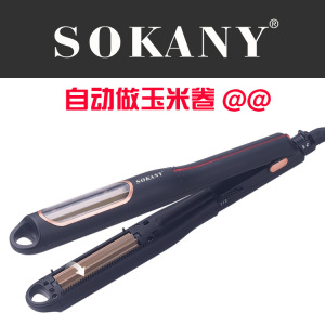 SOKANY 978 Professional hair styling tools curling iron hair straightening machine anion curling iron