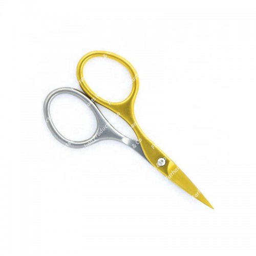 Stainless Steel European Style Rainbow Color Beautiful Crane Scissors eyebrow Beard Beauty Shear Fabric Cutting Scissors