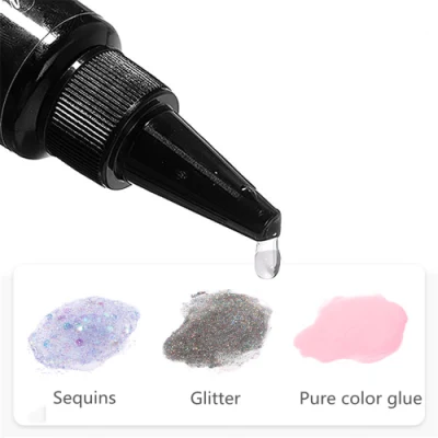Transparent Blending Glue New Auxiliary Function Glue Blending Glitter Sequin Color Transparent Universal Gel