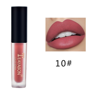 Waterproof Lasting Matte Liquid Lipstick Non-stick Cup Lip Tint Makeup Nude earthy matte lipstick glaze12 Colors Lip Gloss