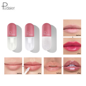 Wholesale Private Label Lip Gloss Capsule Mini Liquid Glitter Capsule Lipstick On Sale