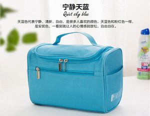 Wholesale professional Unique Polyester cosmetic bag makeup