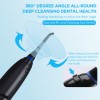 ABOEL 260ML Water Flosser Professional Oral Irrigator Cordless Dental Oral Hygiene Irrigator And Rechargeable Waterproof Water Flosser