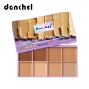 matte concealer palette, 8 color concealer, oil control primer, pore minimizer makeup, brightening concealer, sun protection base, long lasting concealer, multi shade concealer palette, wholesale makeup palette, facial concealer