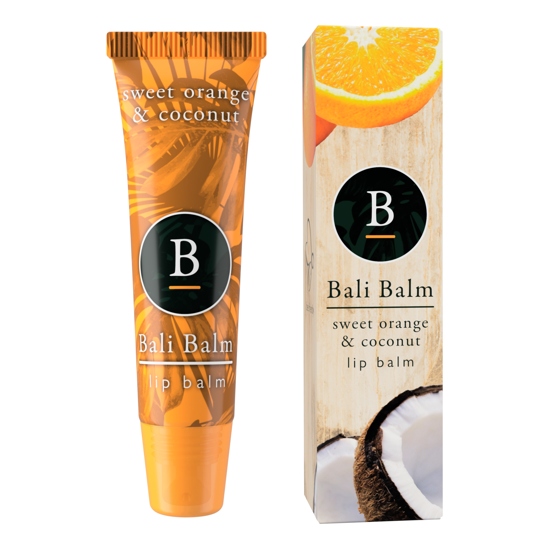 Sweet Orange & Coconut Lip Balm