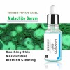 Private Label Malachite Moisturizing Blemish Clearing Facial Serum