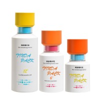 Empty Plastic Airless Pump Bottle, Custom Color for Skincare Serum & Lotion