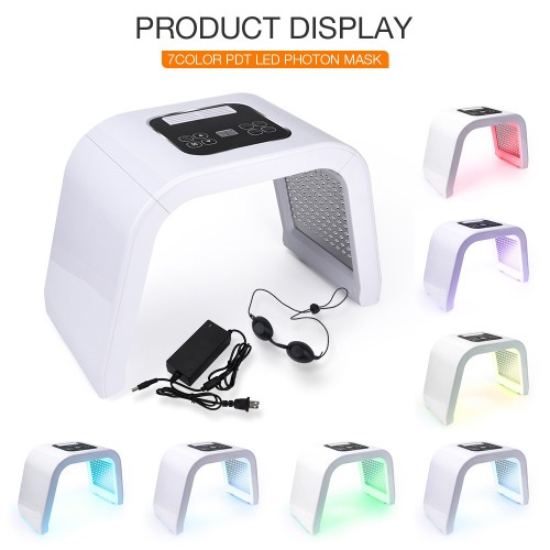 Beauty Salon Skin Rejuvenation 7 Colors Pdt Led Photon Light Therapy Face Machine