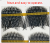 0.05 Grafted eyelash fiber to hair semi-finished cosmetic false eyelashes factory wholesale