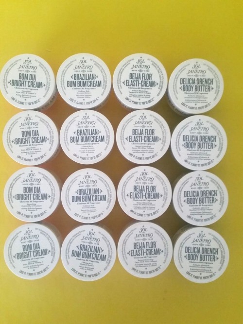 X16 (SEALED) Sol De Janeiro CREAM 2.5 OZ BRIGHT BUM ELASTI DELICA Lot Bundle