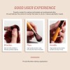 Eco-friendly Bamboo Makeup Brush Set with Cosmetic Sponge Puff Double-ended Sponge Eyeshadow Applicator Professional Beauty Tool Kit