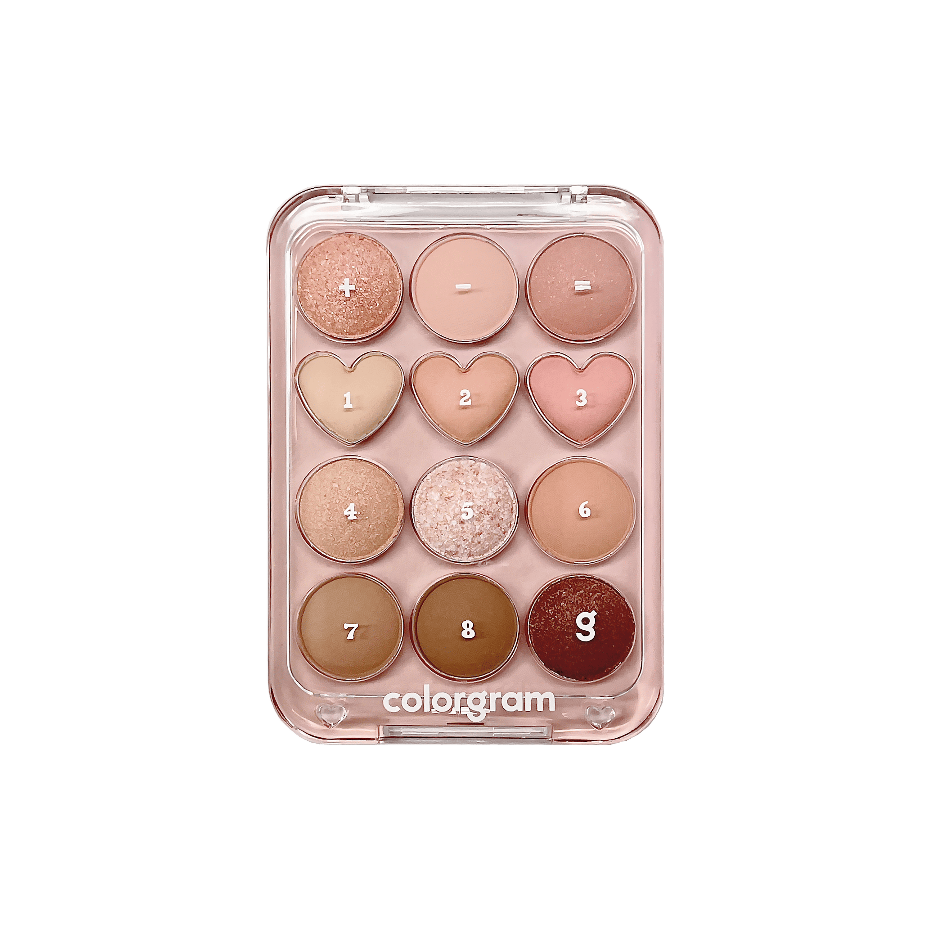 Colorgram Pin Point Eyeshadow Palette 01
