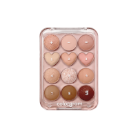 [Colorgram Pin Point Eyeshadow Palette 01]Korean Beauty Korean makeup Korean Cosmetics Cruelty-Free Eyeshadow Matte Shimmer