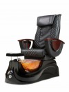 Pedicure Spa Chair_Golden glass bowl