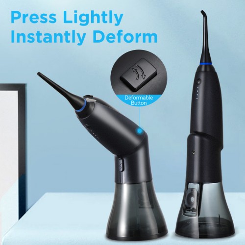 ABOEL 260ML Water Flosser Professional Oral Irrigator Cordless Dental Oral Hygiene Irrigator And Rechargeable Waterproof Water Flosser