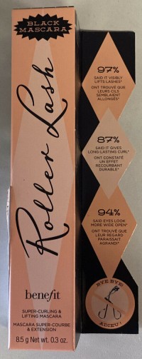 Benefit Cosmetics ROLLER LASH Super Curling & Lifting Mascara Full Size 0.3 oz.