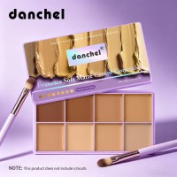 matte concealer palette, 8 color concealer, oil control primer, pore minimizer makeup, brightening concealer, sun protection base, long lasting concealer, multi shade concealer palette, wholesale makeup palette, facial concealer