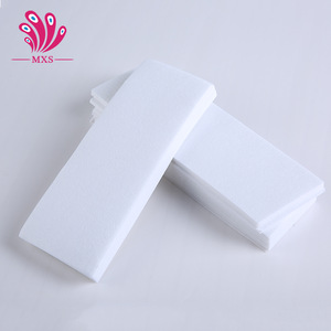 100 pcs Hair Removal Depilatory paper Nonwoven Epilator Wax Strip Paper Roll Waxing