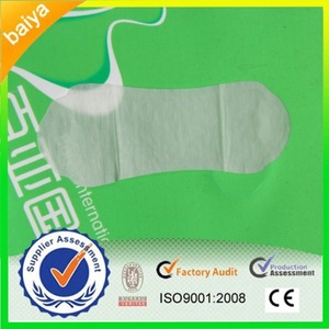 155mm 100% Cotton and Dry Disposable Panty Liners for Ladies