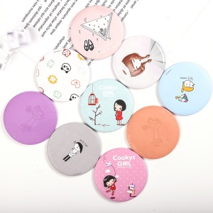 2021Wholesale Private Pocket Small Makeup Mirror with Custom Personalized Logo