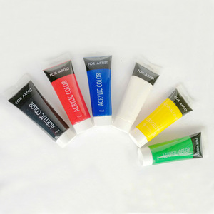 6x75ml Professional Studio Heavy Body Acrylics Artist Painting Supplies