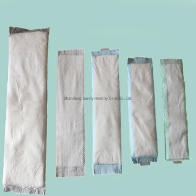 Adult Booster (Disposable liner/straight type insert/changing for diaper) for Incontinence/Bladder Leakage Urine Absorption