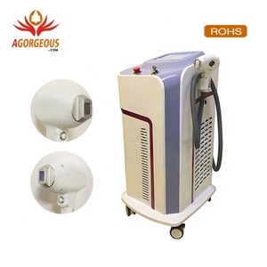 Beauty instrument Best sales Vertical 808nm painless Permanent Hair Removal Machine