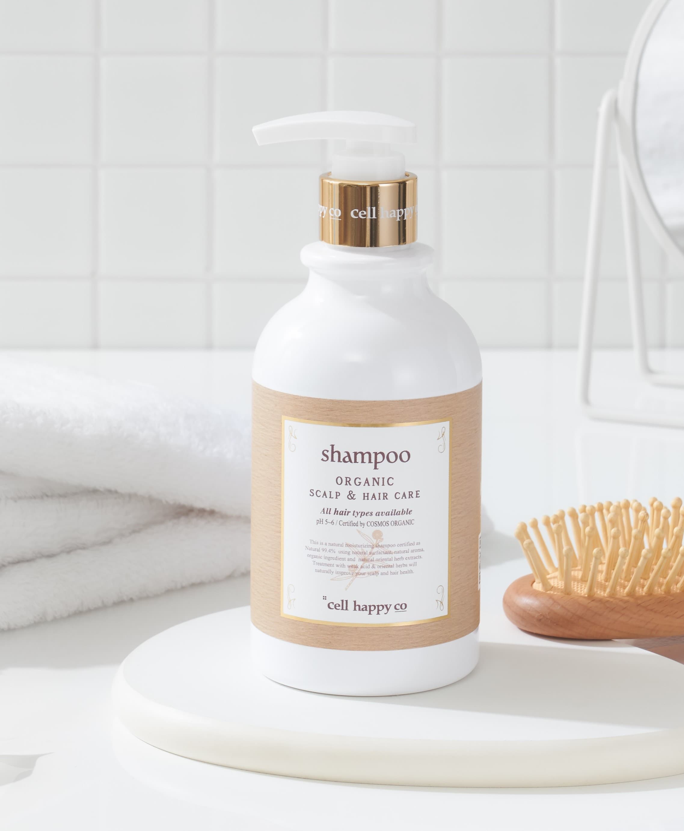cellhappyco Organic Scalp &amp; Hair Care Shampoo 300ml