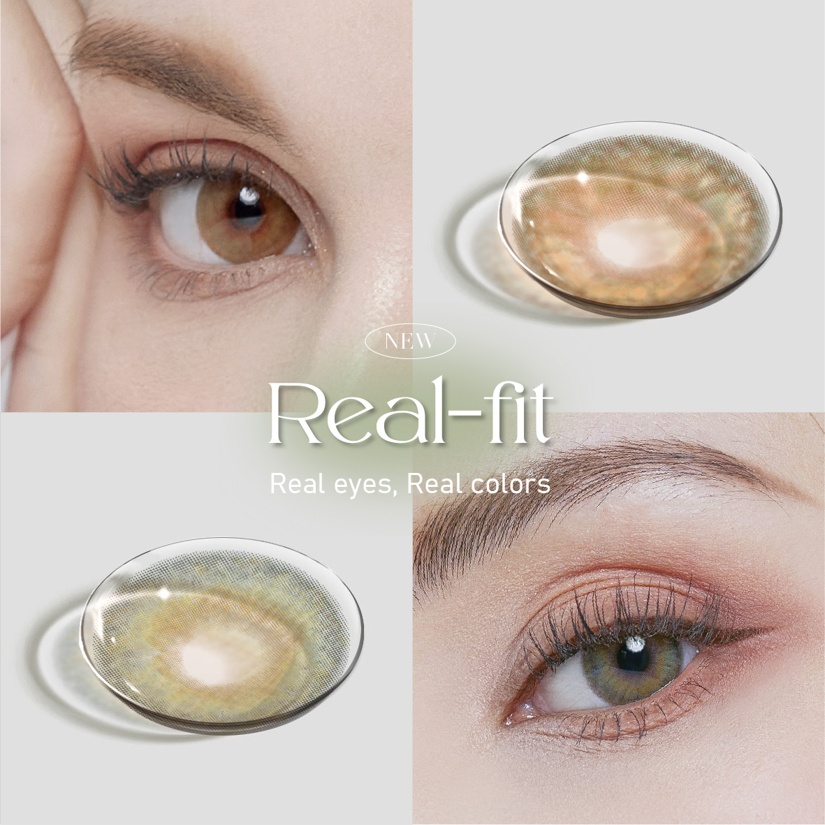 Color contact Lens - eyesm (Real-fit Series)