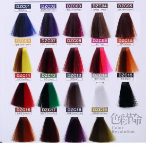 Colorace easy color wax treatment do hair dyeing and treatment no need peroxid no irritation strengthen hair shiny