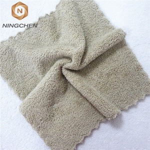 Coral fleece fabric Top Quality Factory Supply GSM500G Coral Fleece Edgeless Multipurpose Microfiber Towel For Car Cleaning