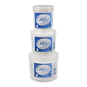 Cotfab Cotton buds 100 pcs, 200 pcs, 300 pcs high quality eco-friendly