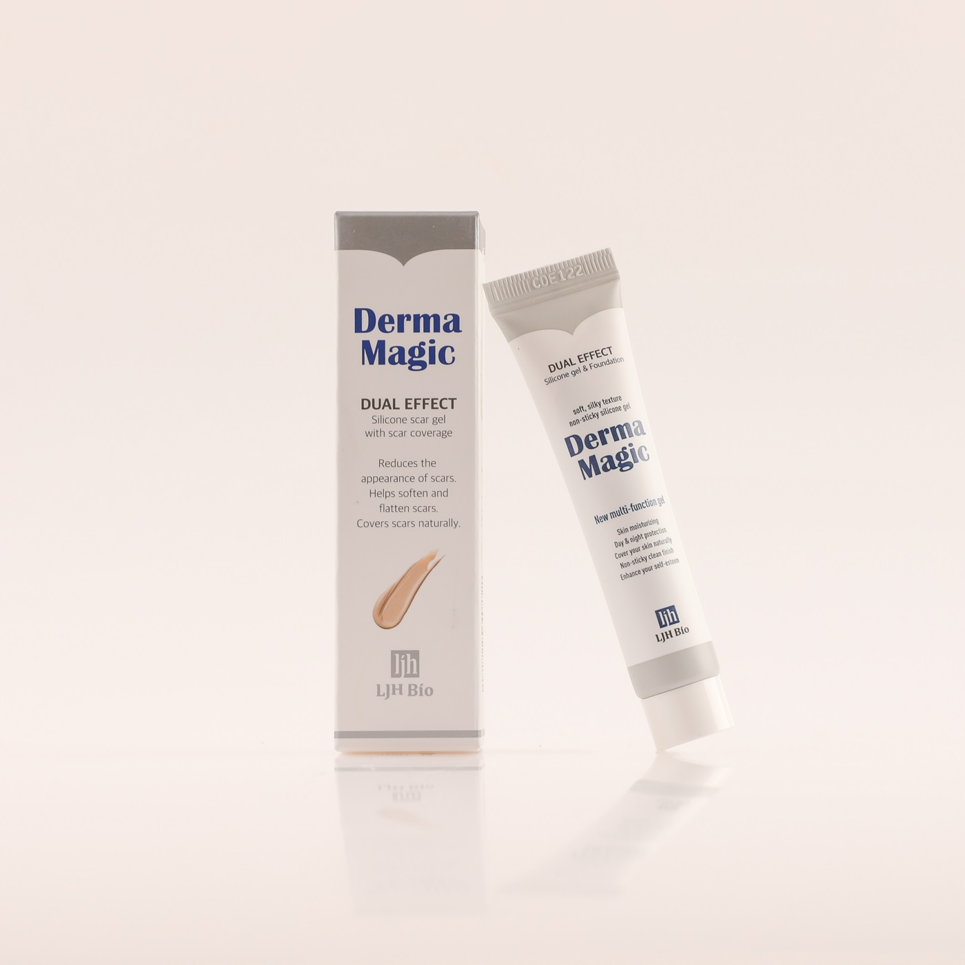 DermaMagic (Skin Tones Silicone Scar gel , Scar Care, Scar Cover) 