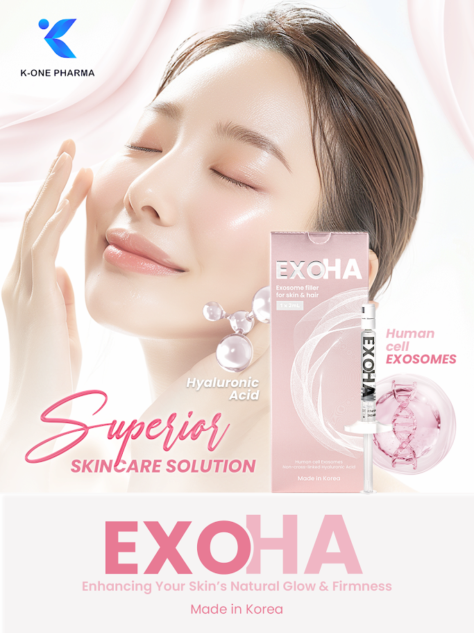 EXOHA Exosome Raffermissement Hydratation profonde Régénération de la peau Réduction des pores