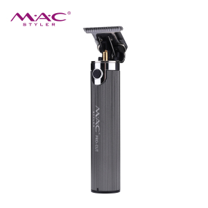 Factory direct stainless steel mini MAC rechargeable electric beard clippers hair trimmer