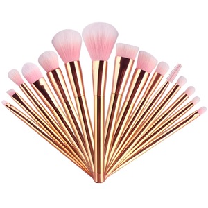 Factory Price 15pcs professional make up brush set cosmetic brush makeup tool kit